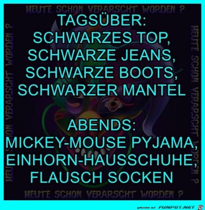 Was ziehst Du so an