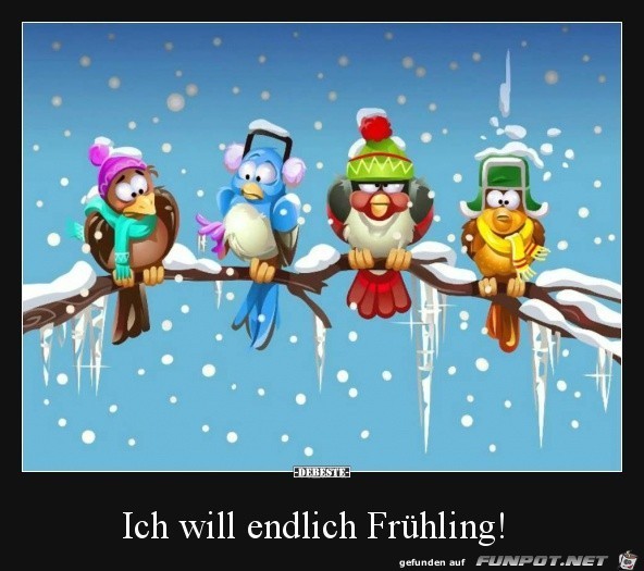 Ich Will Endlich Fruhling