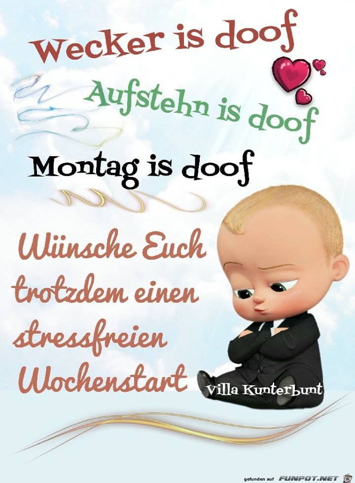 Wecker ist doof Wecker ist doof