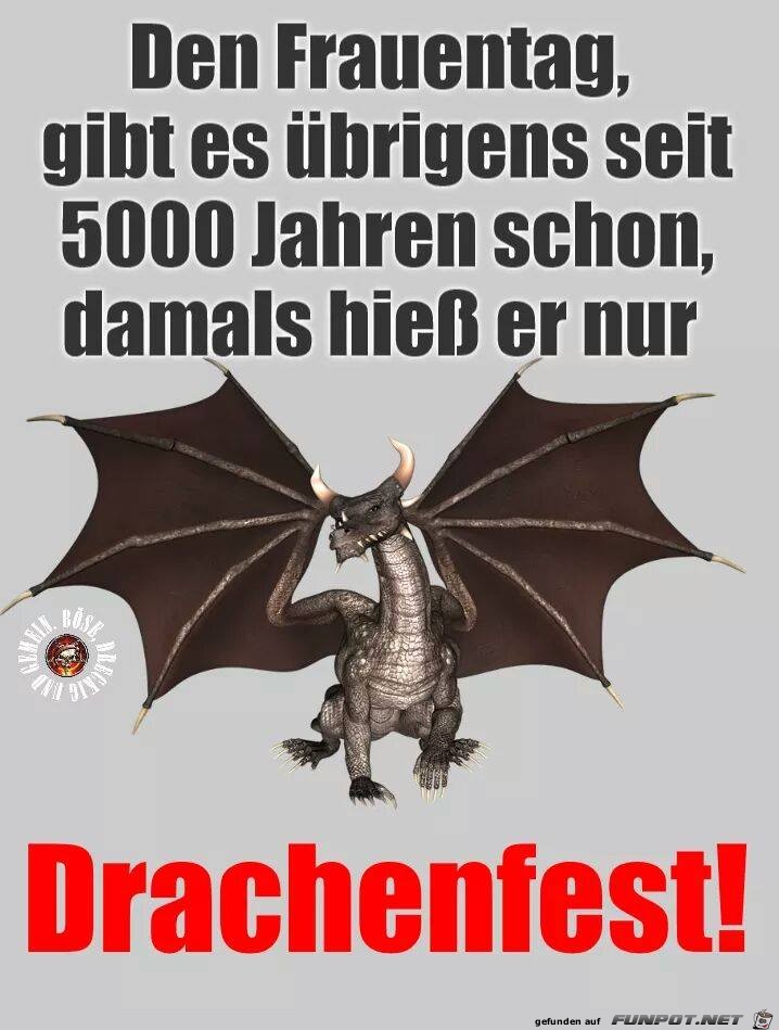 Frauentag ist über 5000 Jahre alt Frauentag ist über 5000 Jahre alt