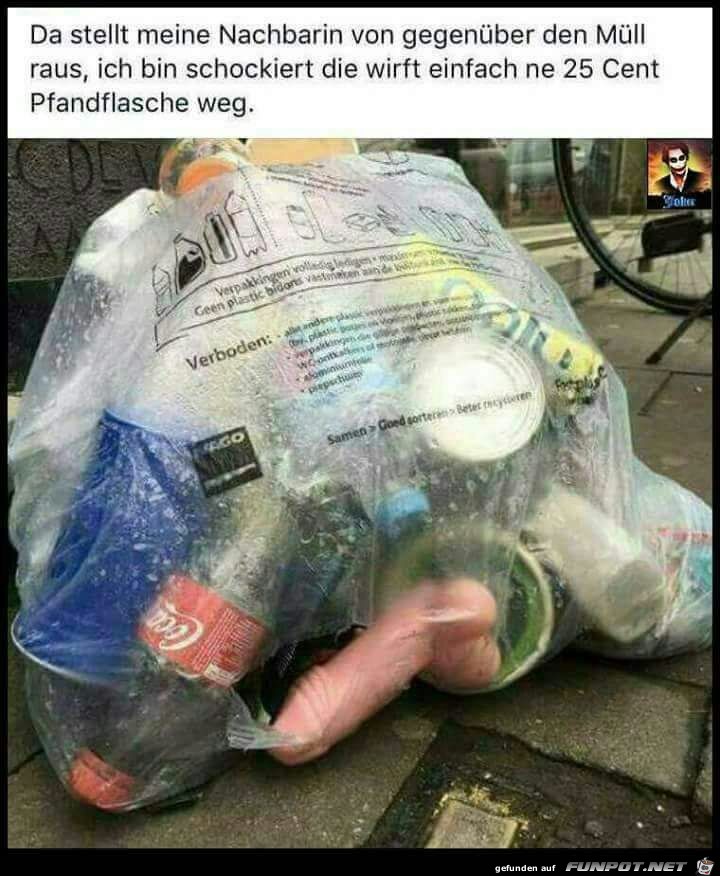 Was liegt denn da im Müll Was liegt denn da im Müll
