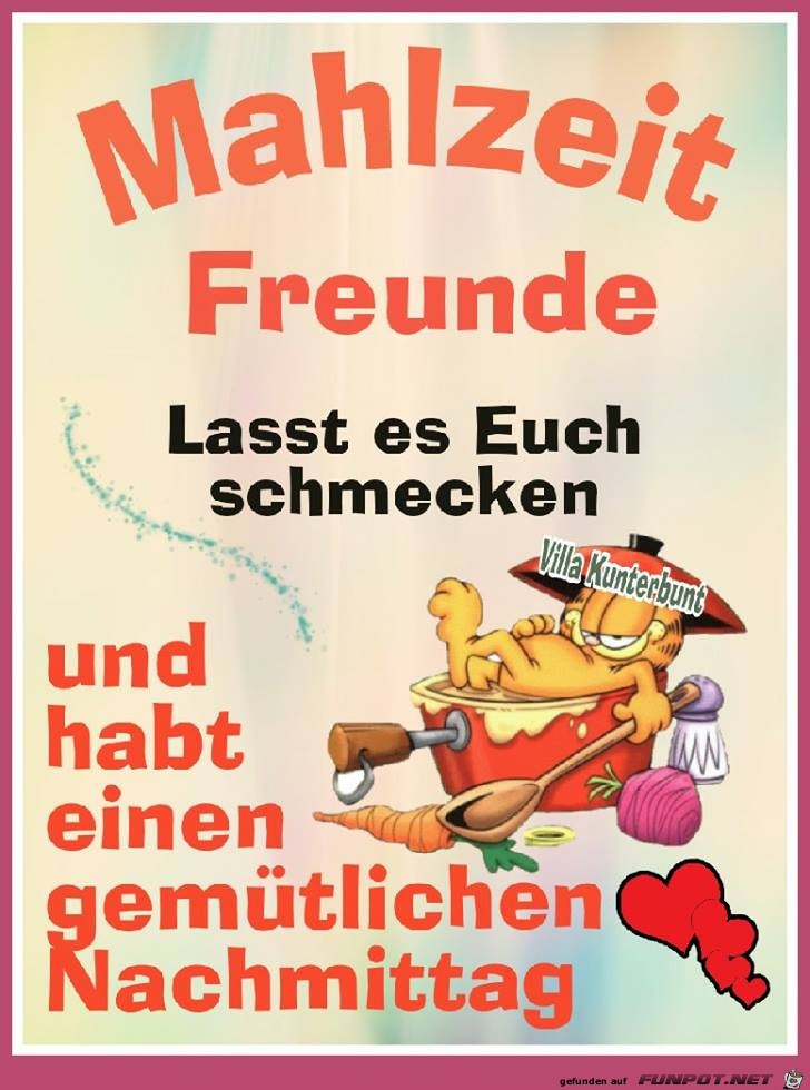 Mahlzeit Freunde Mahlzeit Freunde