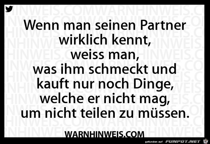 Kennst du deinen Partner