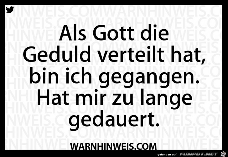 Geduld Geduld