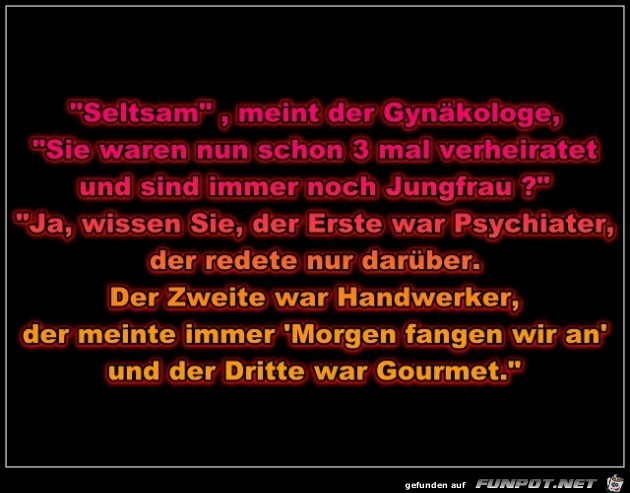 Seltsam...