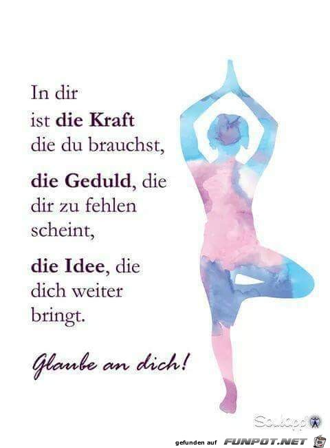 in dir is die kraft