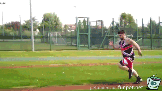 So war das bestimmt nicht von den liegenden Jungs geplant