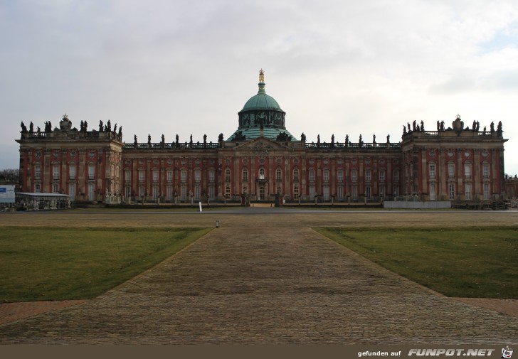 Das Neue Palais in Potsdam