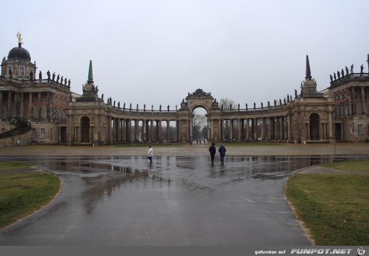 Das Neue Palais in Potsdam