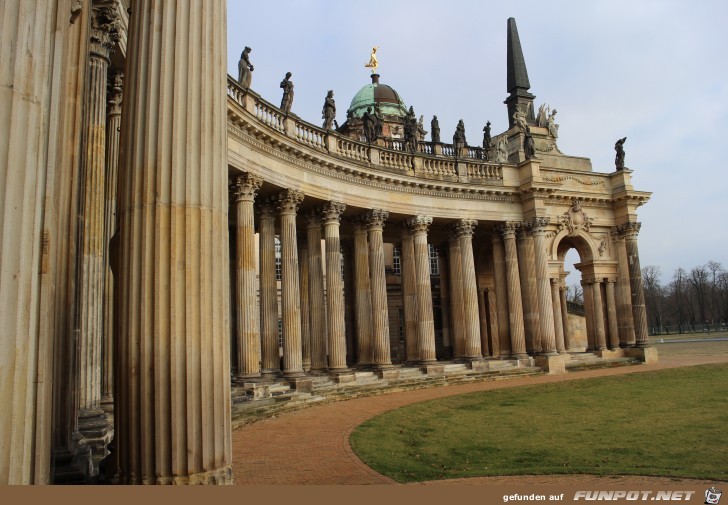 Das Neue Palais in Potsdam