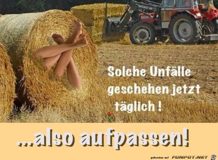 Unfallgefahr Unfallgefahr