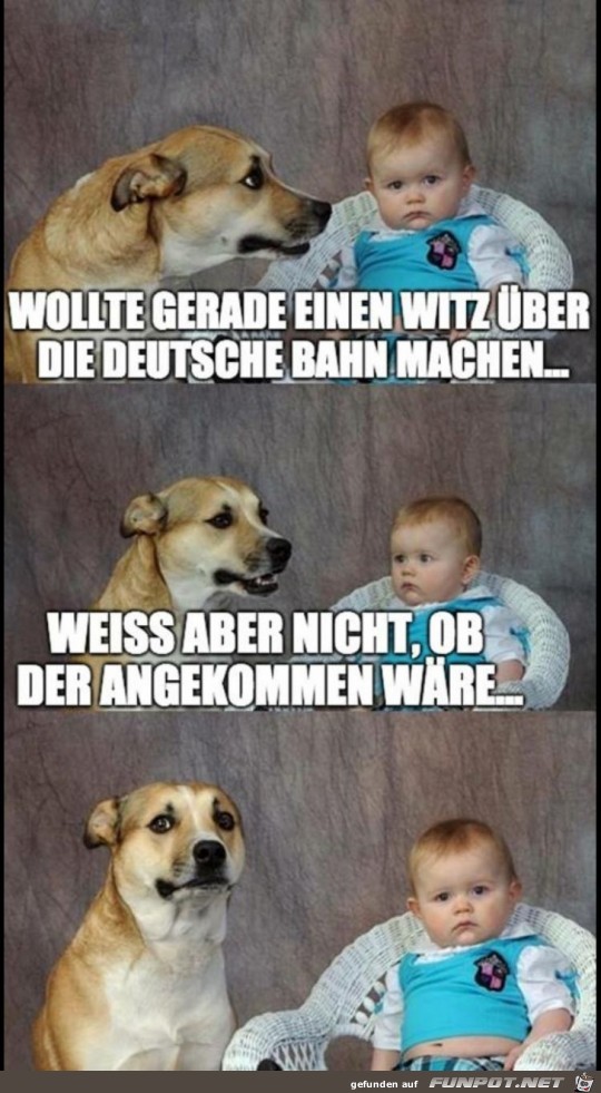 Witz über die Deutsche Bahn Witz über die Deutsche Bahn