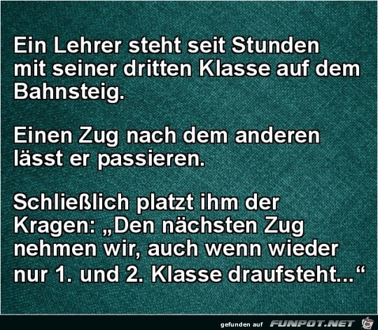 Klasse Lehrer Klasse Lehrer