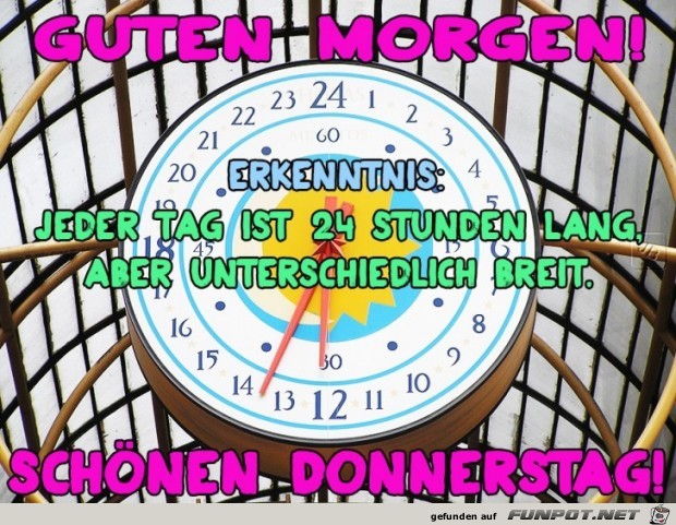 Donnerstag Donnerstag