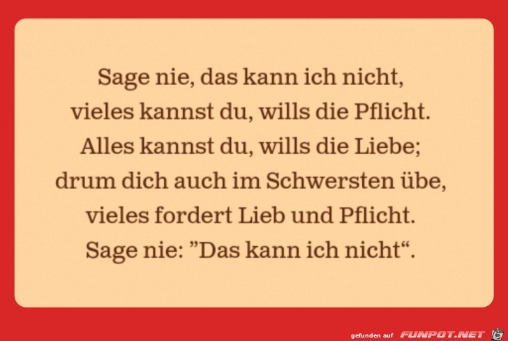Sage nie...