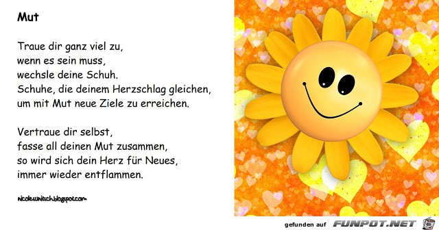 Gedicht - Mut Gedicht - Mut
