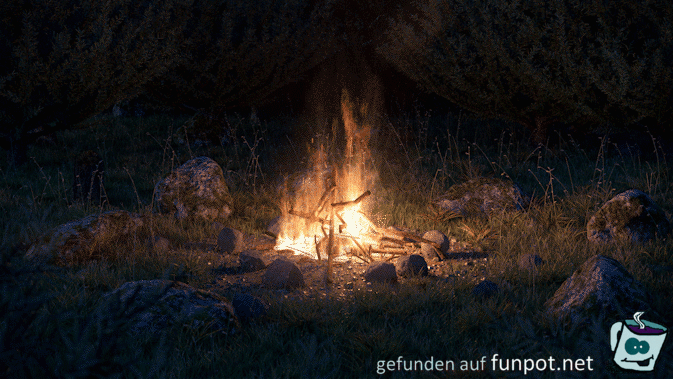 Abendliches Feuer Abendliches Feuer