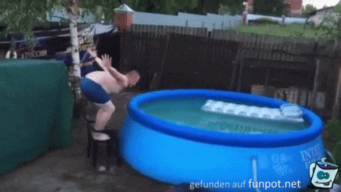 Sprung in Pool Sprung in Pool