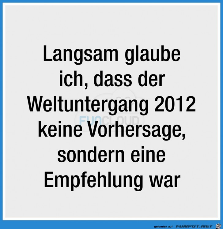 Weltuntergang Weltuntergang