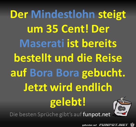 Mindestlohn Mindestlohn
