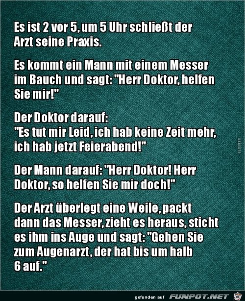 Herr Doktor, helfen sie mir.. Herr Doktor, helfen sie mir..