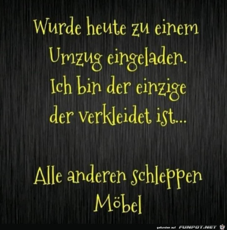 Der Umzug