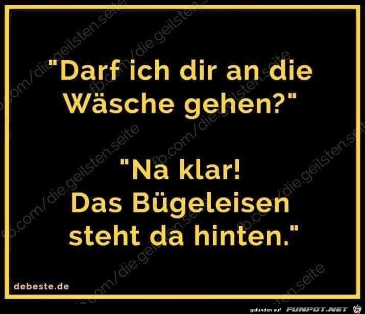 darf ich dir an die waesche gehen darf ich dir an die waesche gehen