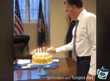 Nicht die hellste Kerze auf der Torte