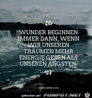 wunder beginnen immer dann wunder beginnen immer dann