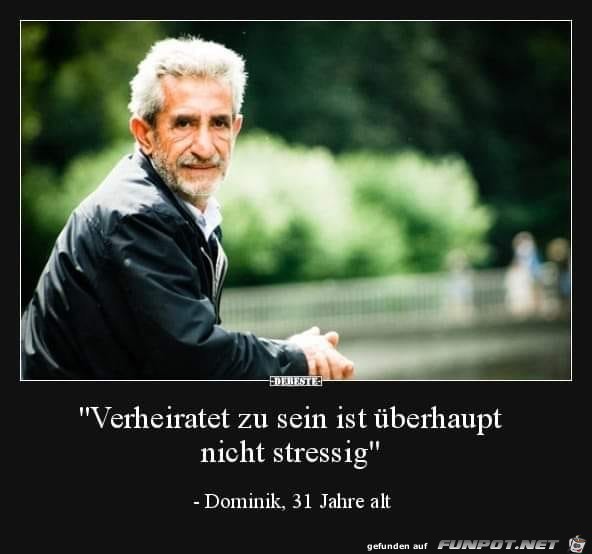 verheiratet zu sein verheiratet zu sein