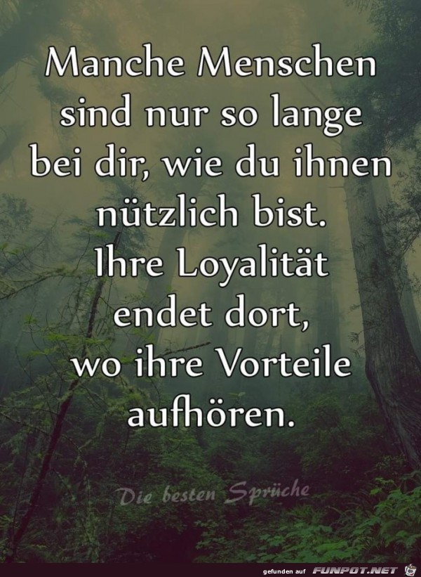 manche Menschen