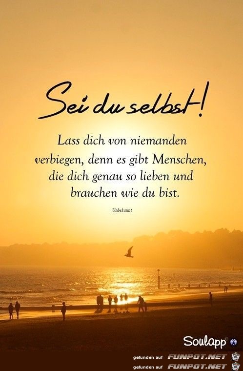 sei du selbst