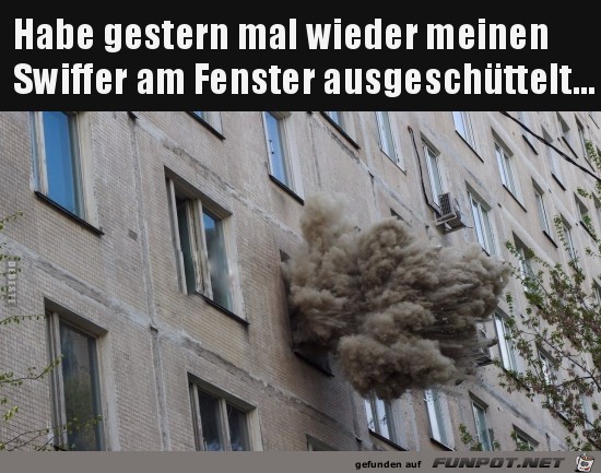 Swiffer ausgeschüttelt Swiffer ausgeschüttelt