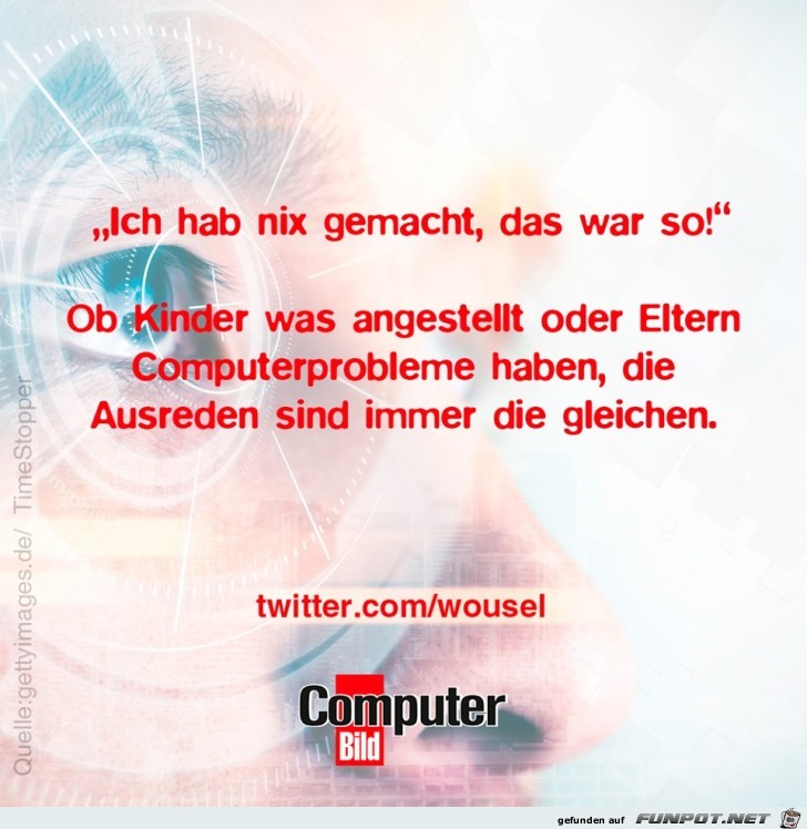 Ich habe nix gemacht Ich habe nix gemacht