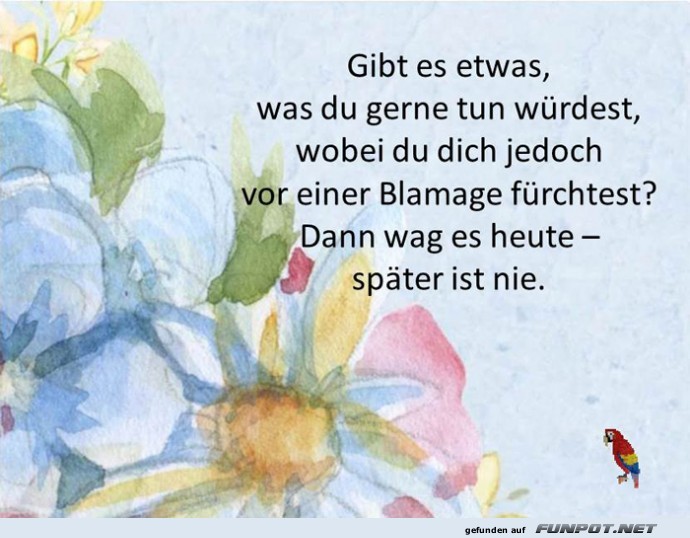 Gibt es etwas