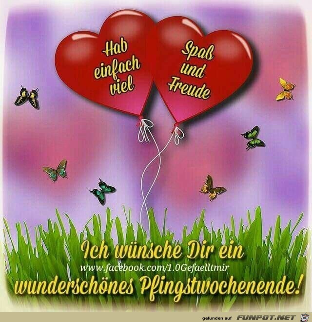 Schönes Pfingstwochenende Schönes Pfingstwochenende