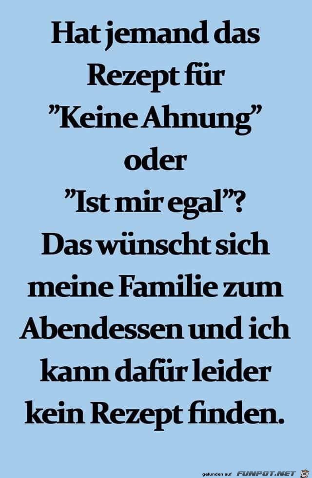 Keine Ahnung Keine Ahnung