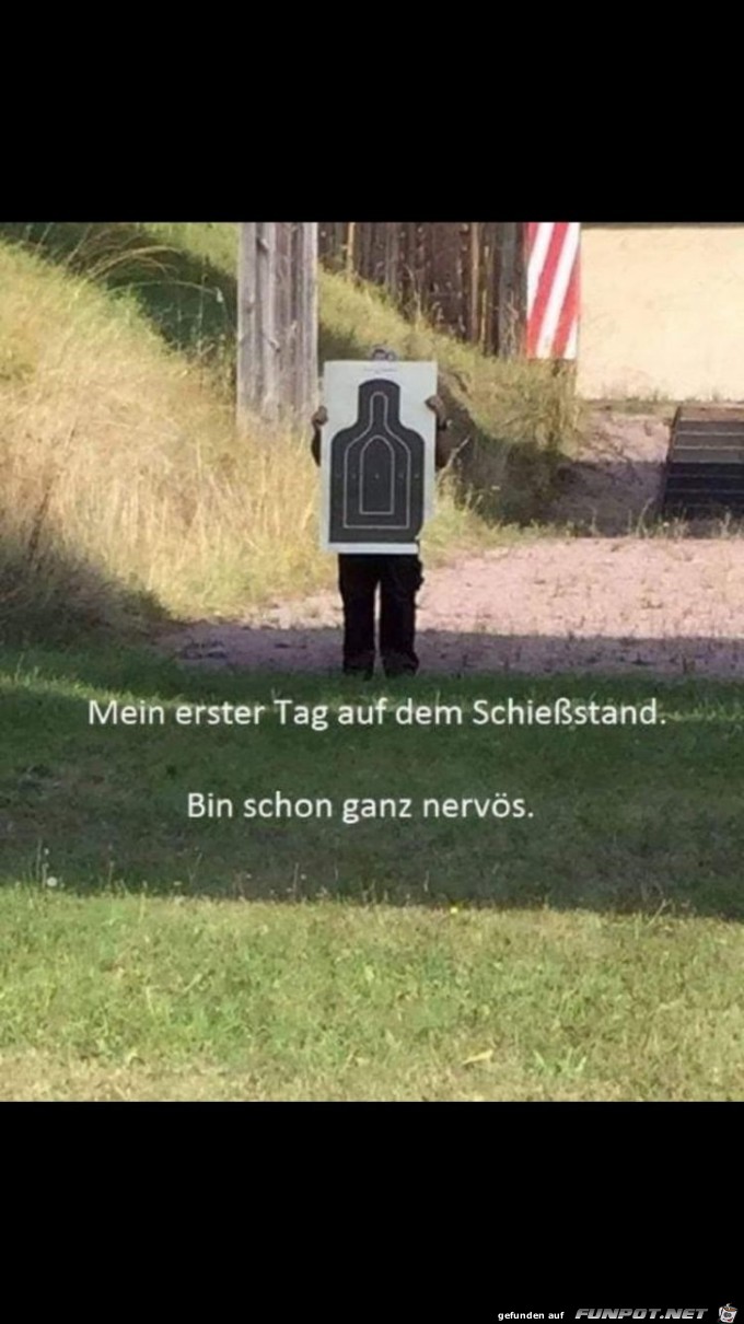 Mein erster Tag auf dem Schießstand Mein erster Tag auf dem Schießstand