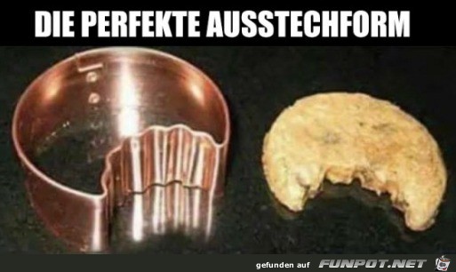 Lustige Ausstechform Lustige Ausstechform