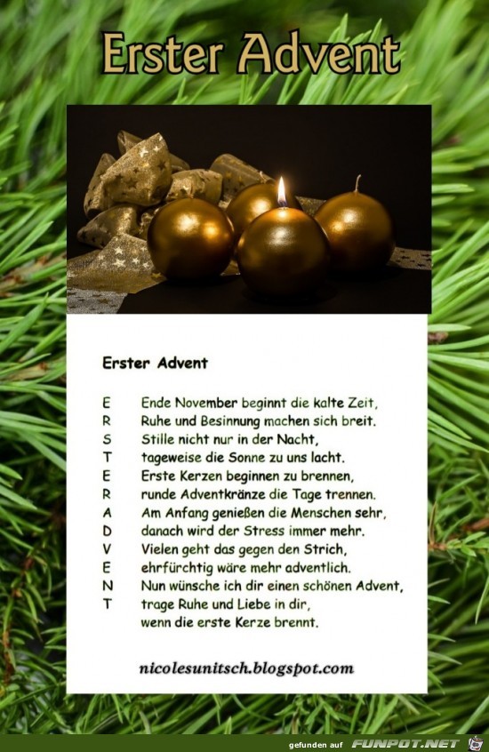 1. Advent 1. Advent