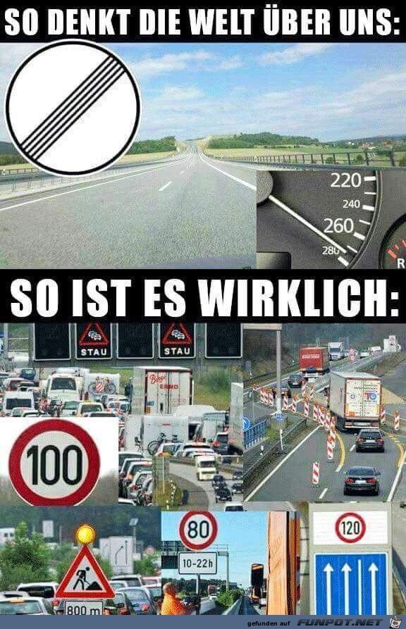 Autofahren in Deutschland fr den Rest der Welt
