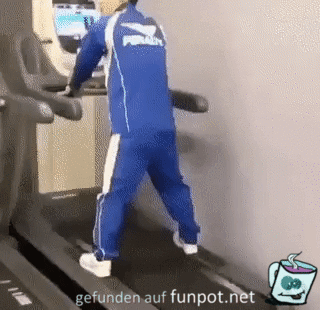 Das Laufband ist zu schnell Das Laufband ist zu schnell