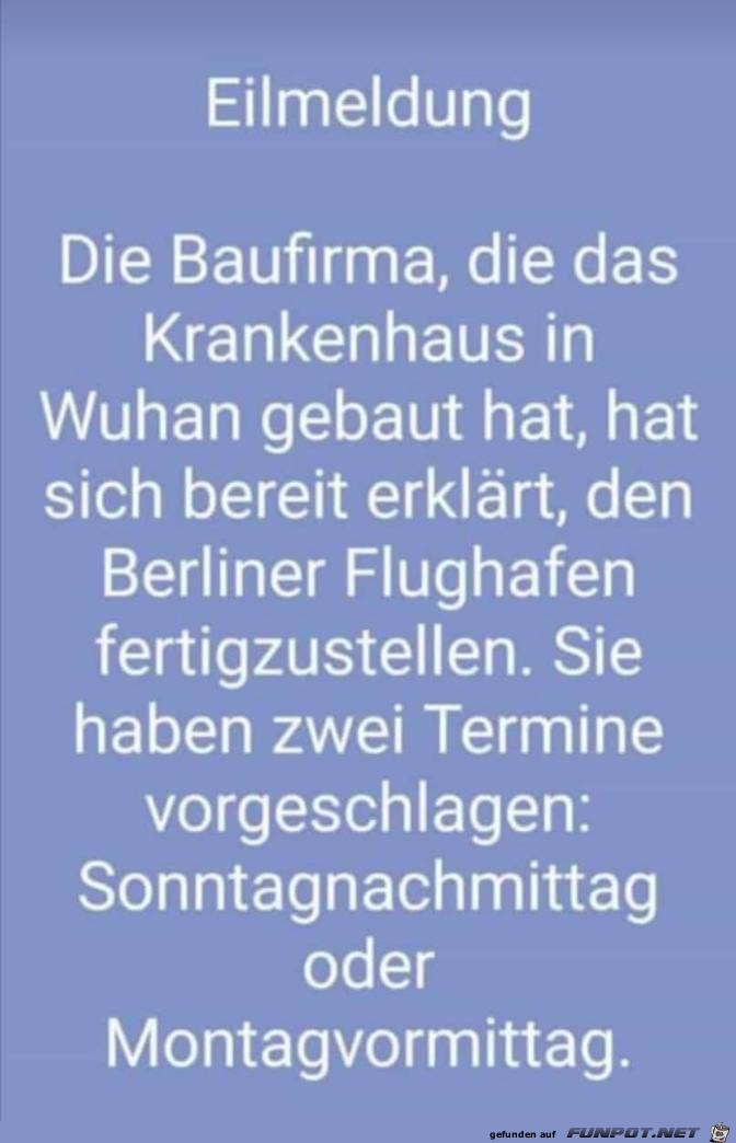 Zwei Termine für die Fertigstellung des BER Zwei Termine für die Fertigstellung des BER