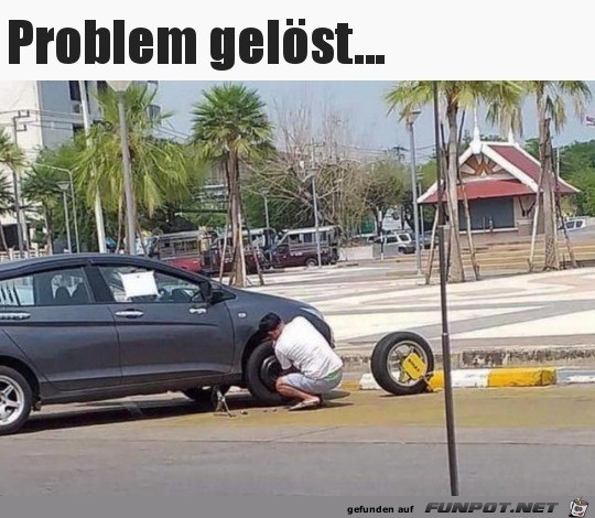 Problem mit der Parkkralle gelöst Problem mit der Parkkralle gelöst