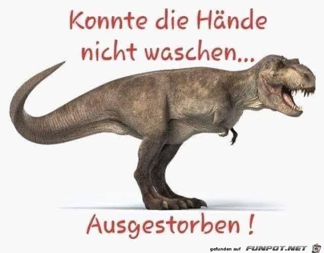 Konnte die Hände nicht waschen Konnte die Hände nicht waschen