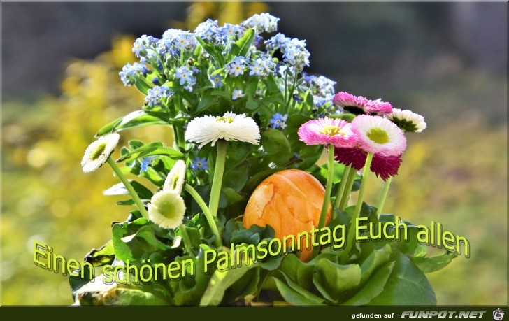 Schnen Palmsonntag