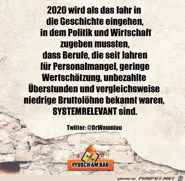 Systemrelevante Jobs Systemrelevante Jobs