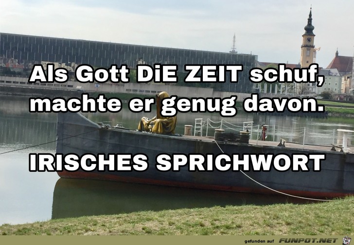 als Gott die Zeit schuf