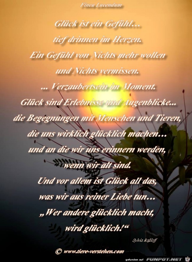 Glck ist ein Gefhl