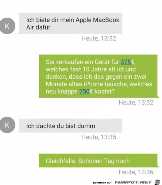 Ich dachte du bist dumm Ich dachte du bist dumm